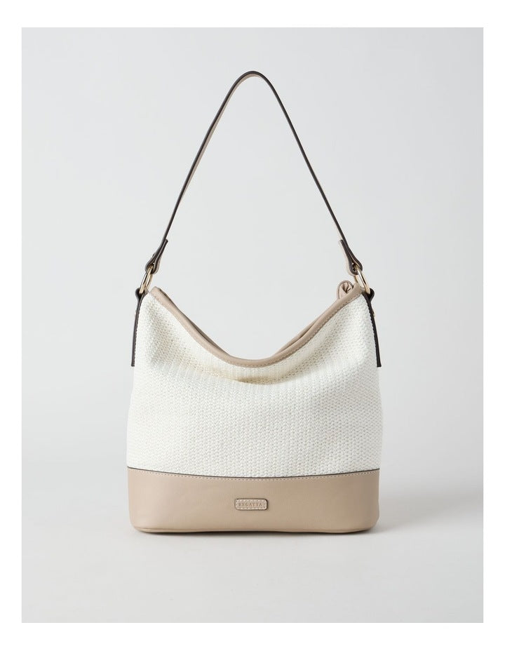 Brenda Shoulder Bag in White