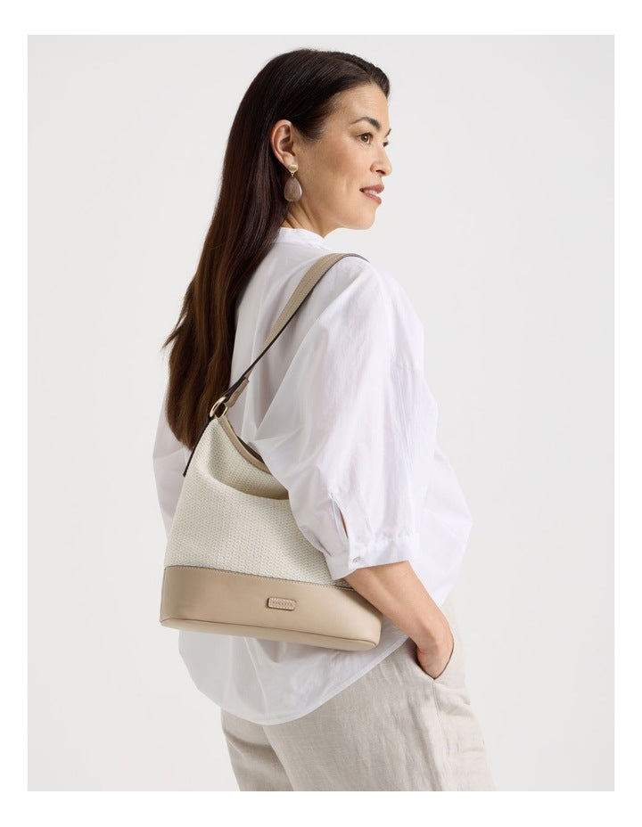 Brenda Shoulder Bag in White