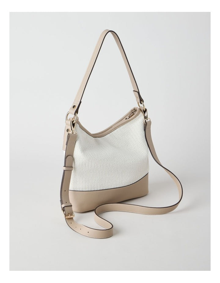 Brenda Shoulder Bag in White