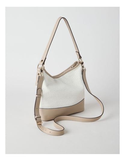 Brenda Shoulder Bag in White