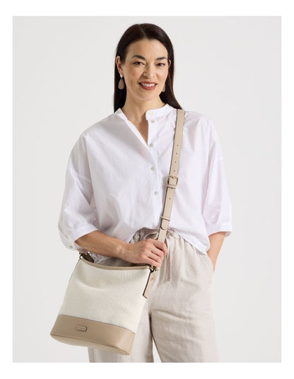 Brenda Shoulder Bag in White