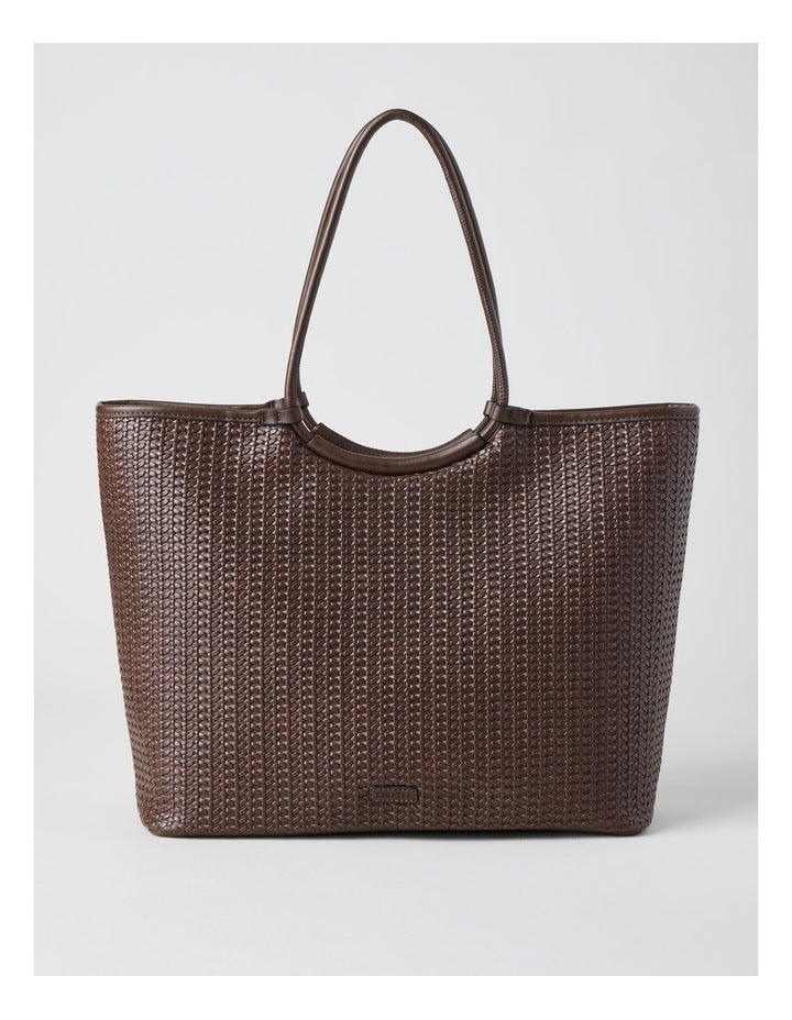 Carla Tote Bag in Chocolate
