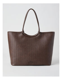 Carla Tote Bag in Chocolate