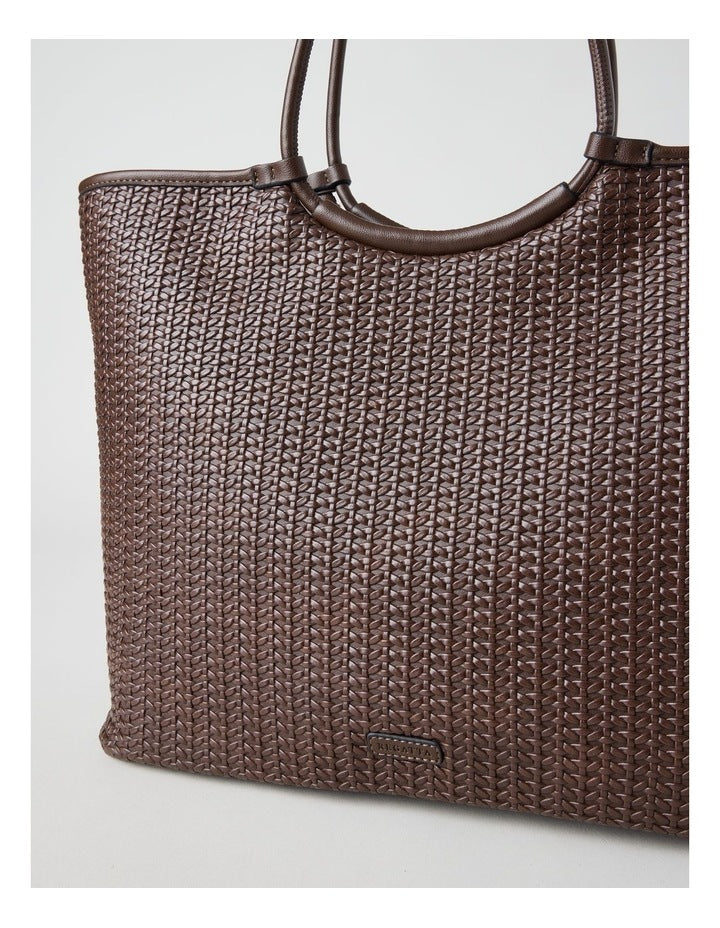Carla Tote Bag in Chocolate