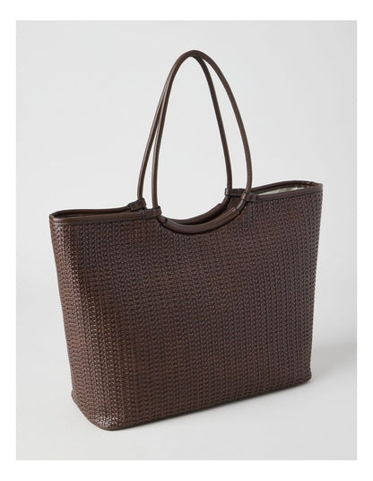 Carla Tote Bag in Chocolate