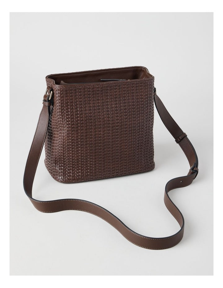 Carla Crossbody Bag in Chocolate