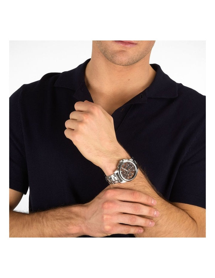 Maserati Successo Watch Silver