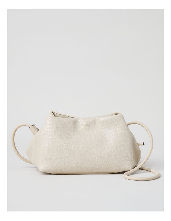 Nicole Crossbody Bag in Ivory