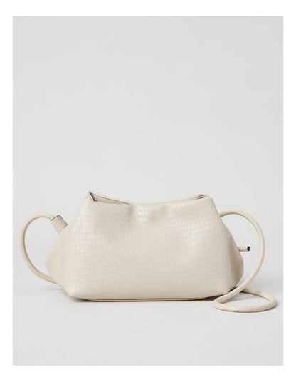 Nicole Crossbody Bag in Ivory