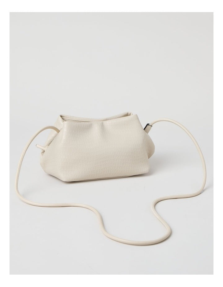 Nicole Crossbody Bag in Ivory