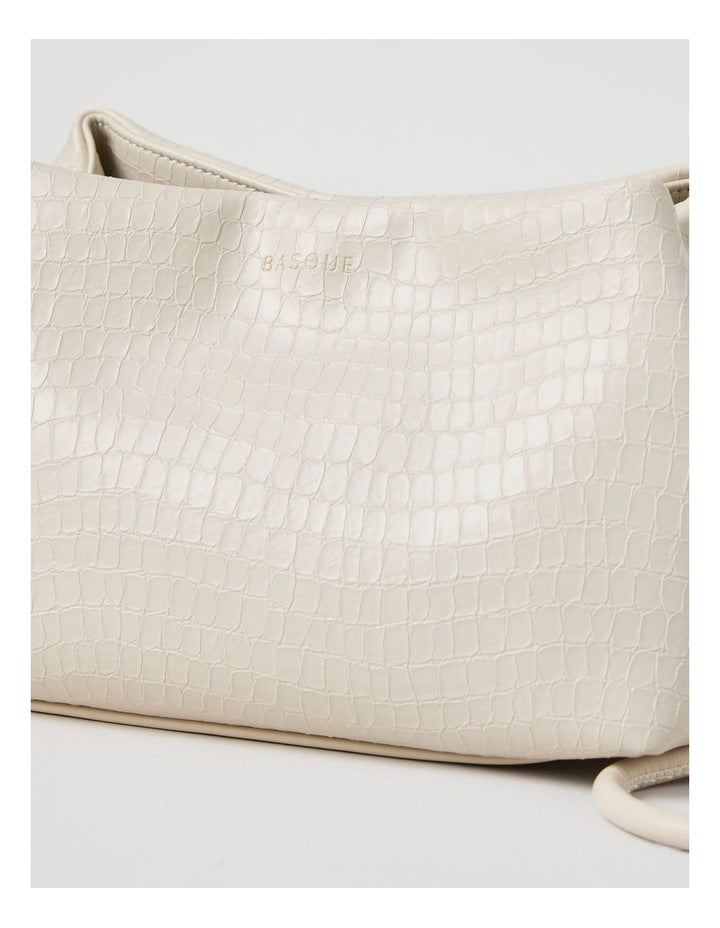 Nicole Crossbody Bag in Ivory