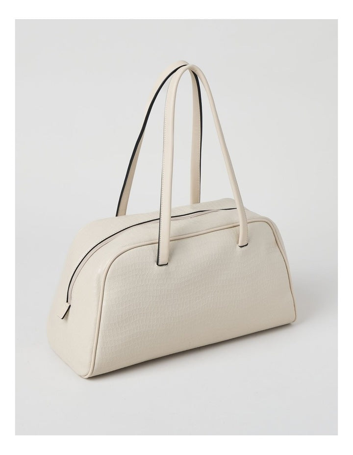 Nicole Tote Bag in Ivory