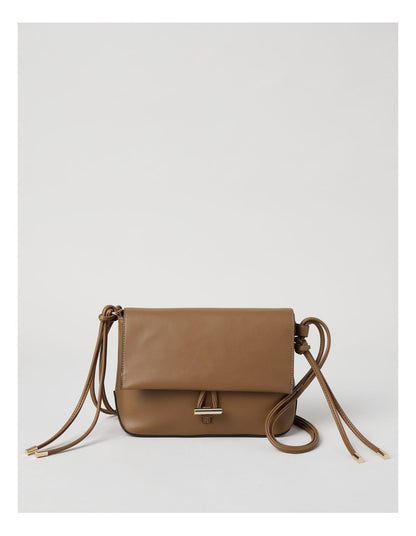 Bec Crossbody Bag in Tan