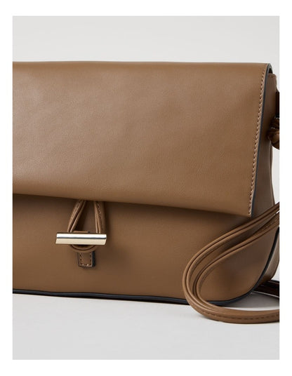 Bec Crossbody Bag in Tan