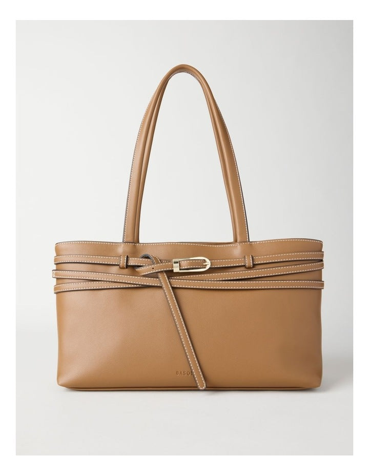 Kylie Tote Bag in Tan