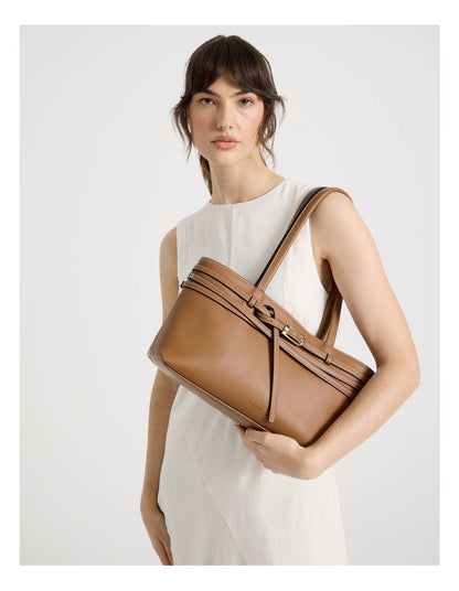 Kylie Tote Bag in Tan