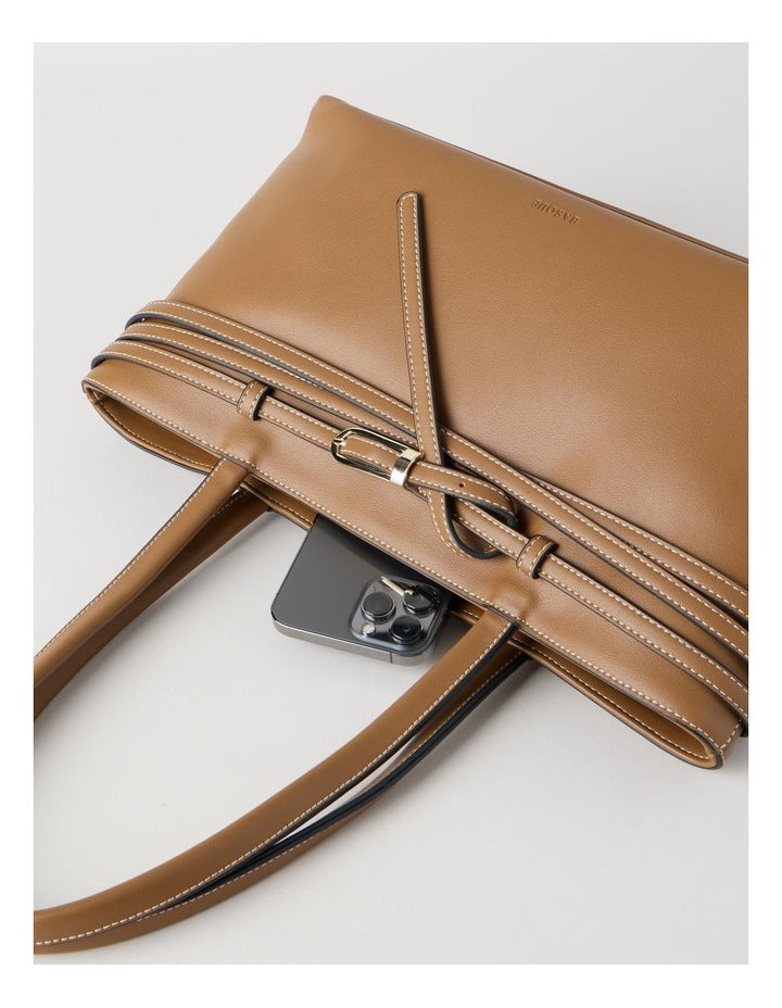Kylie Tote Bag in Tan