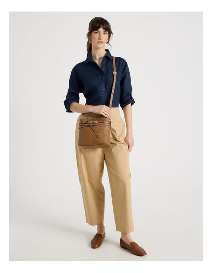 Kylie Crossbody Bag in Tan
