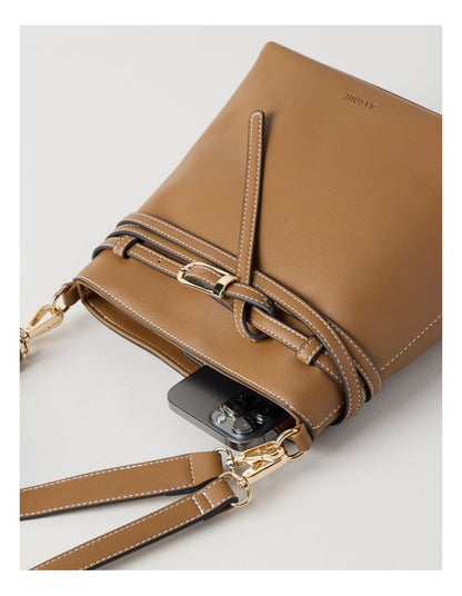 Kylie Crossbody Bag in Tan