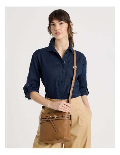 Kylie Crossbody Bag in Tan