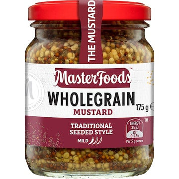 MasterFoods Wholegrain Mustard 175g