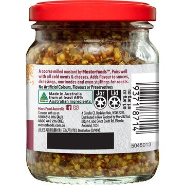 MasterFoods Wholegrain Mustard 175g