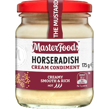 MasterFoods Horseradish Cream 175g