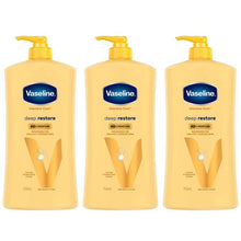 Vaseline Intensive Care Deep Restore Body Lotion 3 x 750ml