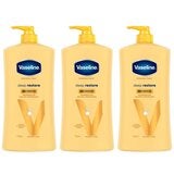 Vaseline Intensive Care Deep Restore Body Lotion 3 x 750ml