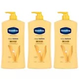 Vaseline Intensive Care Deep Restore Body Lotion 3 x 750ml