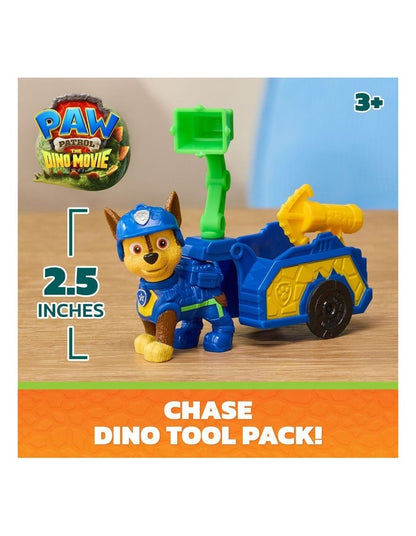 The Dino Movie, Dino Tool Pack, 2.5-Inch Action Figure with Rescue Trailer and 2 Interchangeable Tools, for Ages 3+