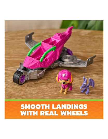 The Dino Movie, Skye Dino Rescue Jet with Folding Wings and Deployable Claw, Kids Toys for Girls & Boys Ages 3+