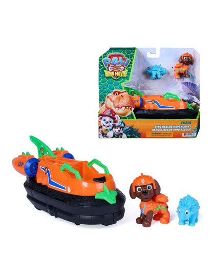 The Dino Movie, Zuma Dino Rescue Hovercraft with Extending Rescue Claw, Collect 2 Action Figures & Vehicles