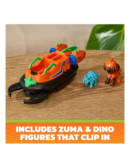 The Dino Movie, Zuma Dino Rescue Hovercraft with Extending Rescue Claw, Collect 2 Action Figures & Vehicles