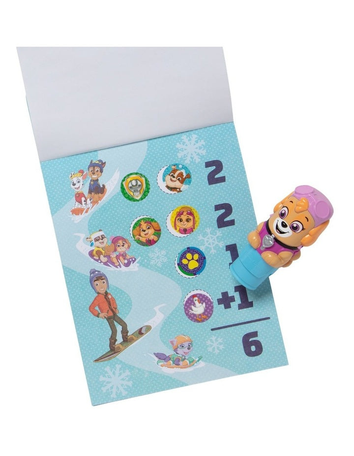 Melissa & Doug Sticker WOW! 24-Page Activity Pad and Stamper, 300 Stickers, Arts and Crafts Toy Collectible Character