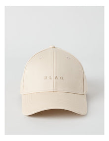 CAP WITH EMBROIDERY NATURAL