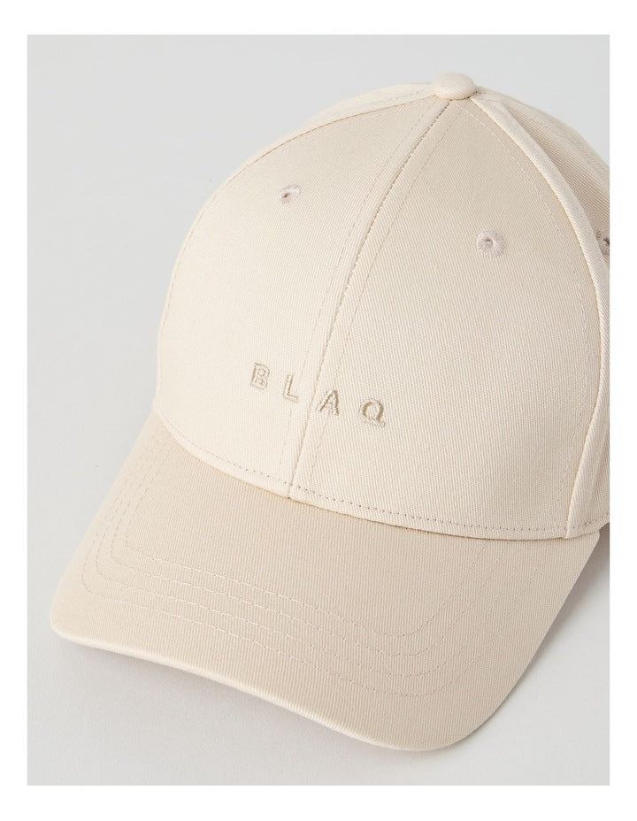 CAP WITH EMBROIDERY NATURAL