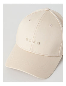 CAP WITH EMBROIDERY NATURAL