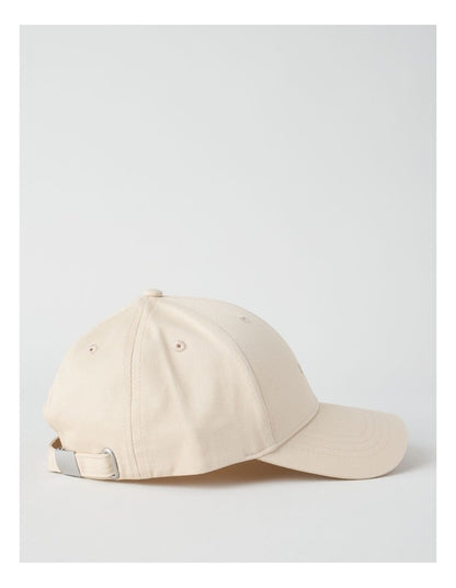CAP WITH EMBROIDERY NATURAL