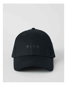 CAP WITH EMBROIDERY BLACK