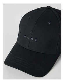 CAP WITH EMBROIDERY BLACK