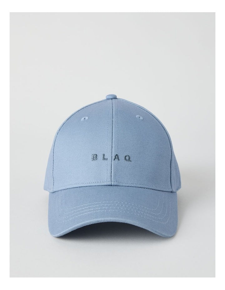 CAP WITH EMBROIDERY DEMIN BLUE