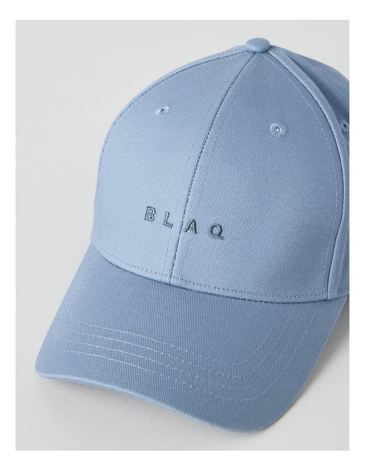 CAP WITH EMBROIDERY DEMIN BLUE