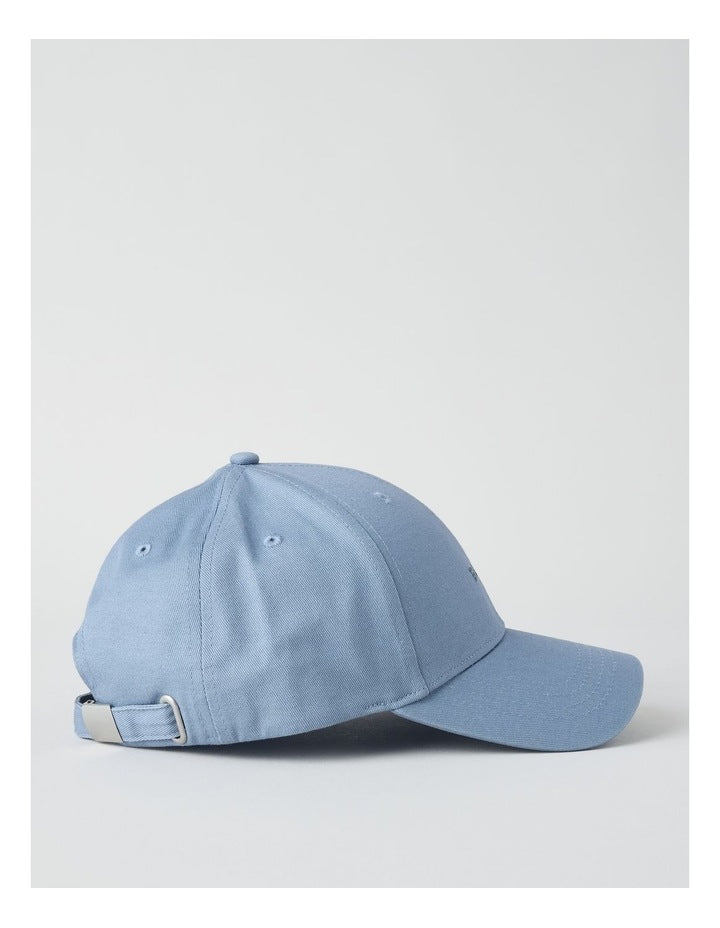 CAP WITH EMBROIDERY DEMIN BLUE