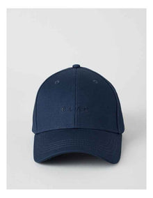 CAP WITH EMBROIDERY NAVY