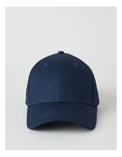 CAP WITH EMBROIDERY NAVY
