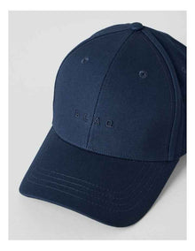 CAP WITH EMBROIDERY NAVY