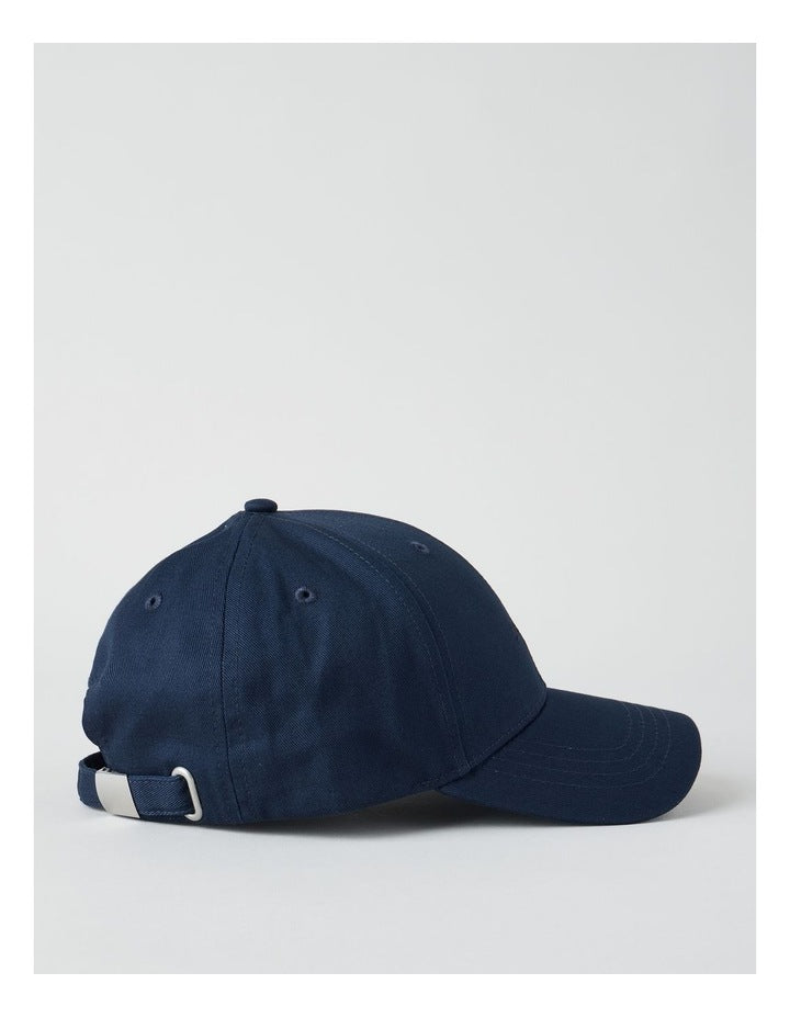 CAP WITH EMBROIDERY NAVY
