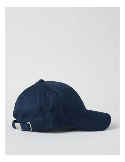 CAP WITH EMBROIDERY NAVY