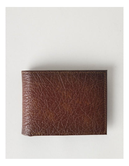 REVERSIBLE BELT & WALLET SET BROWN